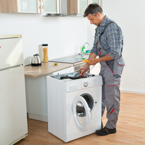 can you walk me through the steps of troubleshooting my washer issue in Hill County